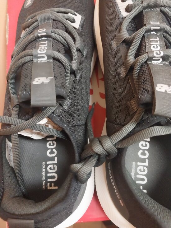 New Balance Mens FuelCell Trainer V2 - Black/Blacktop/Silver Metalic - Size 14 main image 7